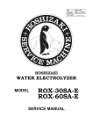 ROX60SA-E Service Manual