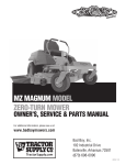 2013 TSC MZ Magnum Owner/Parts Manual