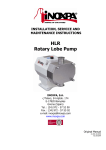 HLR Rotary Lobe Pump