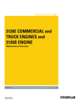 3126E COMMERCIAL and TRUCK ENGINES and 3126B
