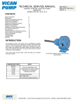 TECHNICAL SERVICE MANUAL