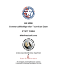 UA STAR Commercial Refrigeration Technician Exam