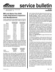 service bulletin MR and Alpha One Shift Cable Adjustment