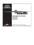 Answer 2004 South Service Manual