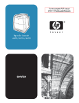 HP CLJ 4600 Series Printer Service Manual