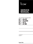 IC-A22/A3/E SERVICE MANUAL