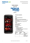 Nokia 5530 Xpress Music Service Manual Level 1&2