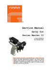 Service Manual - GAMA spray equipment