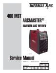 Service Manual ARCMASTER® 400 MST
