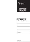 IC-M422 SERVICE MANUAL - R