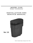 Model 5100 Manual - Aqua Tech Water Conditioning