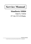 VX924-1 Service Manual