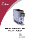 service manual ps4 tray stacker