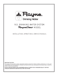 RayneClear Manual - ESP Water Products