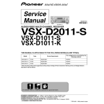 VSX-D1011-S VSX-D1011-K