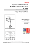 Operation and Service Manual for HERMetic UTImeter Gtex Chem