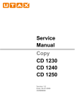 Service Manual / ENGLISH CD 1230-40-50 // DC 2230-40-50