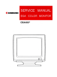 monitors :: 08147-400-110 CEA455 EGA Color Monitor Service