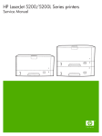 HP LaserJet 5200/5200L Series Printers Service Manual