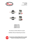 TFM-LI, TFM-LP, TFP-LI & TFP-LM Manual