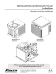 Operation and Service Manual MCD425A/W, R425A/W, MFD425A