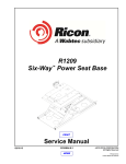 R1209 Six-Way™ Power Seat Base Service Manual