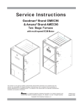 Goodman GMEC96 Service Instructions
