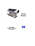 hp designjet 610-t1100 service manual