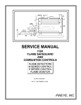 Service Manual for Flame Safeguard & Combustion Controls