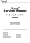 Service Manual Floor-standing SBF (Preliminary Version)