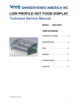 Hot Food Display Service Technical Manual