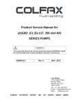 Product Service Manual for (A)G6D_(C) (S)-137, 350