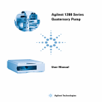 Agilent 1200 Series Quaternary Pump User