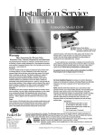 Installation Service Manual