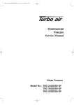 Commercial Freezer Service Manual