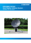 EXPLORER 5075GX Auto-Deploy Antenna System