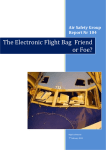 The Electronic Flight Bag Friend or Foe?