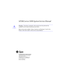 SPARCserver 1000 System Service Manual