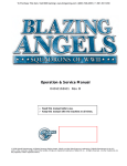 Blazing Angels Operation & Service Manual