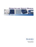 OPERATOR AND SERVICE MANUAL