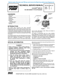 TECHNICAL SERVICE MANUAL