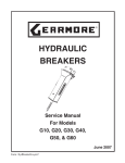 HYDRAULIC BREAKERS