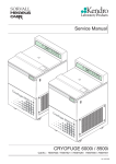 Service Manual CRYOFUGE 6000i / 8500i