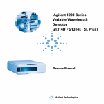 Agilent 1200 Series Variable Wavelength Detector G1314D /G1314E
