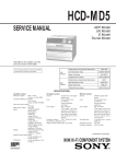 SERVICE MANUAL - Philips Parts and Accessories