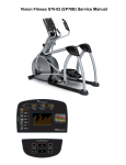 Vision Fitness S70-02 (EP78B) Service Manual