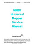 TSP053 MKIV Universal Hopper Service Manual V2.2