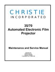 Christie 35/70 Automated Film Projector