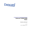 Datacard® SR200/SR300 Printer Service Manual
