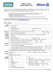 Motor Vehicle Stolen or Burnt Claim Form